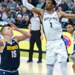 san antonio spurs vs denver nuggets match player stats